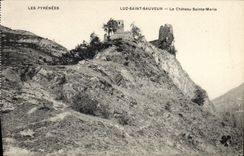 CPA Luz Saint Sauveur La Chateau Sainte Marie