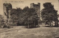VINTAGE POSTCARD Luz Castle co. Marie