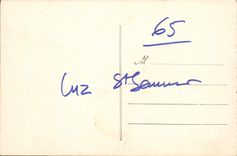 CPA St Sauveur La Colonne De Berry Au Fond la chapelle Solferino