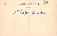 VINTAGE POSTCARD Monastery Of Sainte Marie Of Pierre Who Transfers the two monasteries