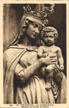 VINTAGE POSTCARD Strasbourg the Cathedral Madonna Of the Gate Of the Medium