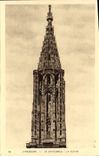 VINTAGE POSTCARD Strasbourg the Cathedral the Arrow