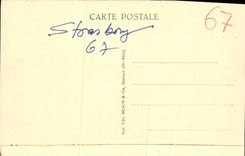 VINTAGE POSTCARD Strasbourg the Cathedral the Arrow