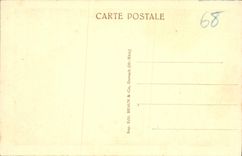 VINTAGE POSTCARD Thann Cathedral Stalls Of the Chorus