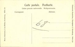 VINTAGE POSTCARD Thann