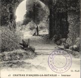 VINTAGE POSTCARD Castle Of Arch the Battle Interior