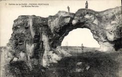 CPA Vallee De La Cure Pierre Perthuis La Roche Percee