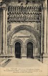 CPA Vouvant Canton De La Chataigneraie Porte principale de l'eglise