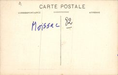 VINTAGE POSTCARD Moissac the Cloister Capital Of the Eastern Gallery weddings of Cena