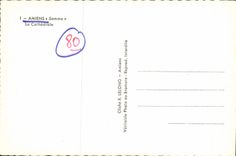 MODERN CARD Amiens the Cathedral