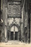 VINTAGE POSTCARD Montferrand Notre Dame Church Of the Delivery the gate