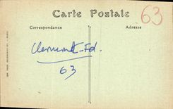 VINTAGE POSTCARD Montferrand Notre Dame Church Of the Delivery the gate