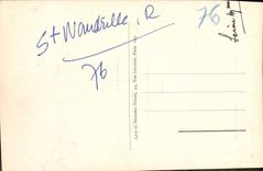 CPA Abbaye de St Wandrille L'entree du refectoire