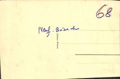 VINTAGE POSTCARD Last nines Brisach the French Rhine Sight Towards Brisach Old man