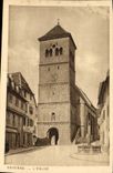 VINTAGE POSTCARD Saverne the Church