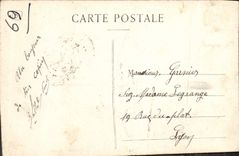 VINTAGE POSTCARD Lyon the Large Theater