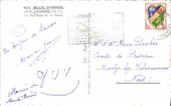 POSTAL MODERNA pesado la basílica y dio