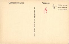 VINTAGE POSTCARD Bourges Old Town hall