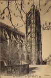 VINTAGE POSTCARD Bourges the Cathedral the Large tower