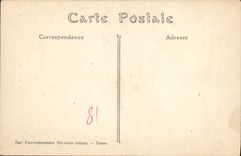VINTAGE POSTCARD Bourges Southernmost Gate Of the Cathedral