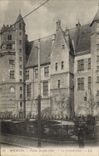 VINTAGE POSTCARD Bourges Palate Jacques Heart Large Court
