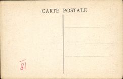 POSTAL Bourges interior de la VENDIMIA de la catedral