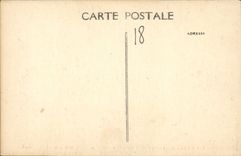 POSTAL Bourges interior de la VENDIMIA del estribillo de la catedral y del puente principal del horno