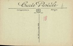 Corazón de Jacques del paladar de Bourges de la POSTAL de la VENDIMIA la chimenea en el cuarto de los protectores