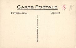 Ataque frontal meridional de Bourges de la POSTAL de la VENDIMIA del paladar del corazón de Jacques