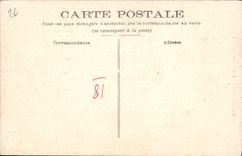 Costa oeste del corazón de Jacques del paladar de Bourges de la POSTAL de la VENDIMIA