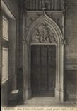 Puerta principal de Bourges de la POSTAL de la VENDIMIA del corazón de Jacques del paladar de la cámara acorazada