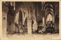 CPA LAMBALLE Interieur de l'Eglise Notre Dame