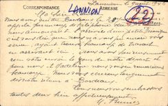 VINTAGE POSTCARD Lannion To bequeath It Towards the Holy Bridge Anne