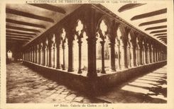 CPA Cathedrale De Treguier Galerie du Cloitre