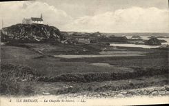 CPA Ile Brehat La Chapelle St Michel