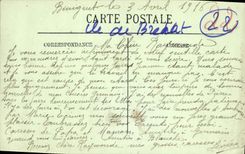 CPA Ile Brehat La Chapelle St Michel