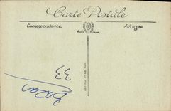 VINTAGE POSTCARD Interior Bazas of the Church