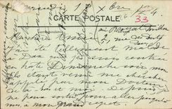 VINTAGE POSTCARD St Emilion the Cave of St Emilion Source reads and armchair