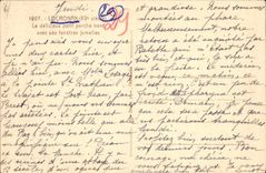 POSTAL Locronan de la VENDIMIA delicioso el pequeño pórtico norteño con su Windows gemelo