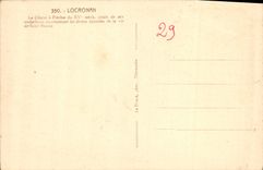 VINTAGE POSTCARD Locronan the Pulpit has XV Century Precher