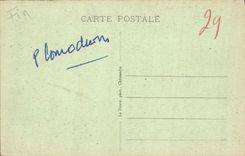 POSTAL Chapelle co de la VENDIMIA. Marie de realiza el lado izquierdo de Hom Autel