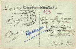 VINTAGE POSTCARD Primel the Crack and the Bridge seen of the Sea