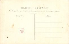 VINTAGE POSTCARD Interior Ambronay of the Church