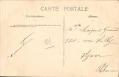 VINTAGE POSTCARD Belley the Cathedral