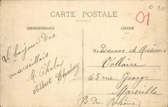 VINTAGE POSTCARD Belley View