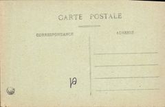 VINTAGE POSTCARD Eglise of Husks Stained glass of the Disciples of Move