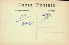 Ciudad interior de la POSTAL de la VENDIMIA de Notre Dame