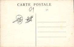 El cuerpo del ARS de la POSTAL de la VENDIMIA de Saint limpia del ARS en su caza