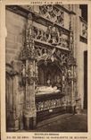 VINTAGE POSTCARD Borough in Bresse Church Of Husks Tomb Of Marguerite De Bourbon
