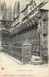 CPA Eglise de Brou Les Stalles